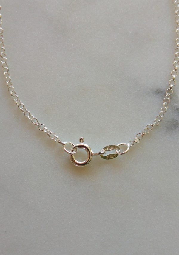 Halsband i sterlingsilver med olika hängsmycken - Bild 3